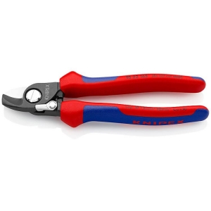 Knipex 95 22 165 Cable Shears 165mm with Opening Spring Grip Handle